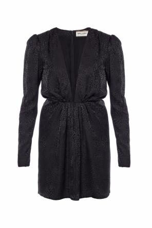 Leopard print dress, zdjęcie 1 Leopard print dress od Saint Laurent